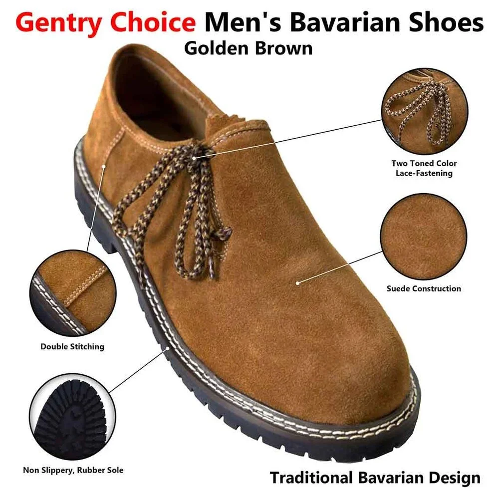 Men’s Suede Shoes Casual Dress Loafers Classic Soft Leather Comfortable Footwear